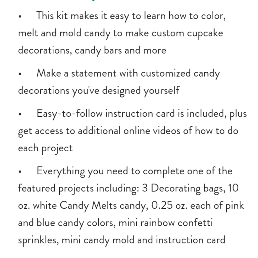 🆕️🍭LAST ONE!🍭🍬Wilton Candy Making Kit🍬 - Picture 7 of 8